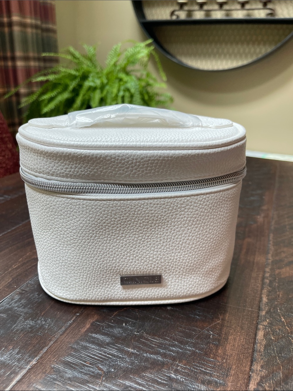 Clinique Cosmetic Train Case-NWT